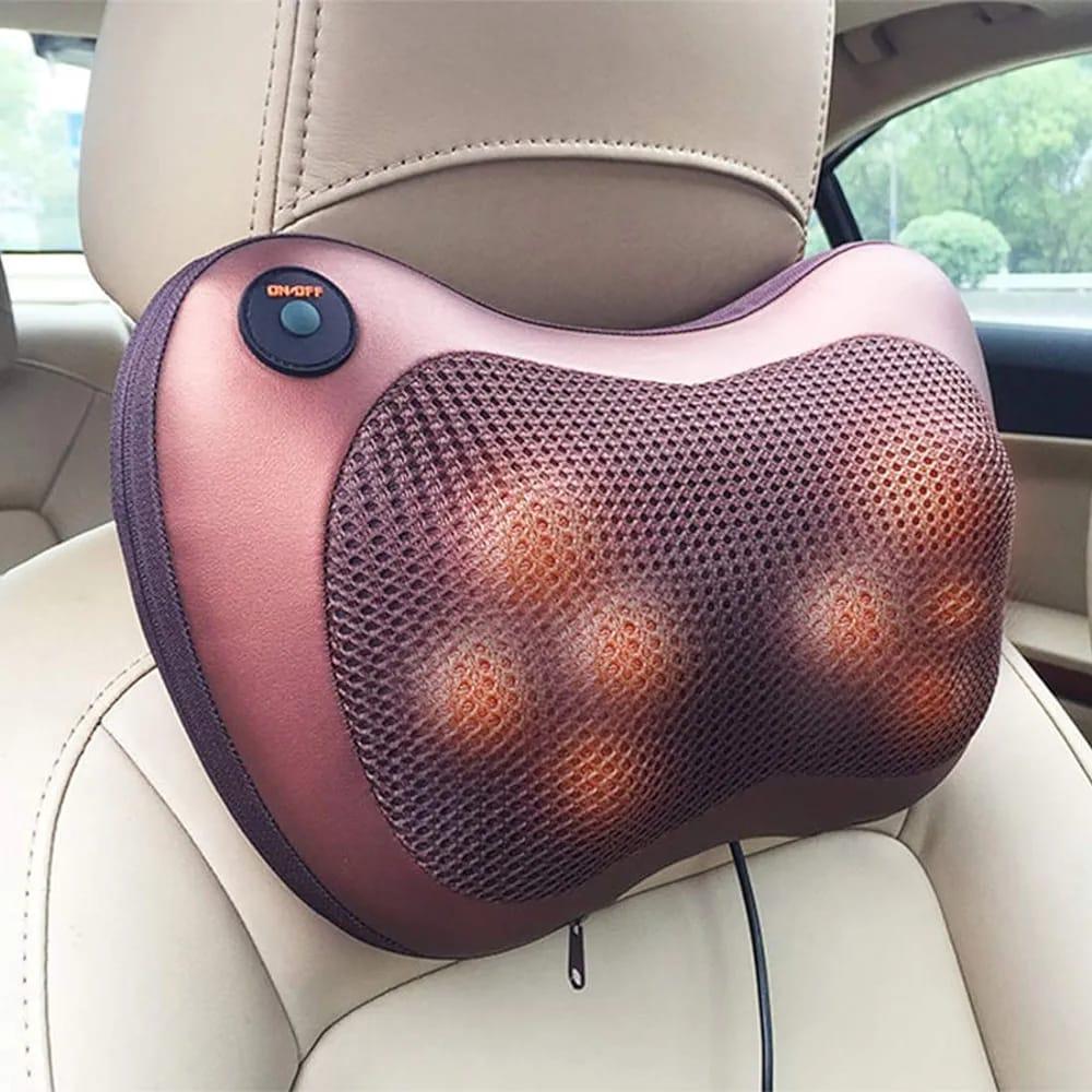 Electric neck massager pillow for back and shoulde