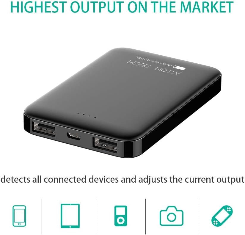 Pocket Size 5000mAh Power Bank Fast Charging for All Mobile Phones