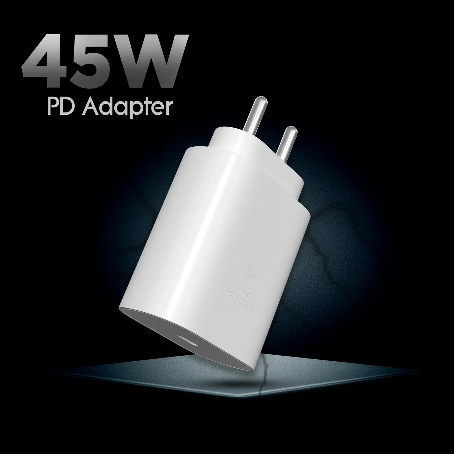 45 Watts Android Charger With PD Cable