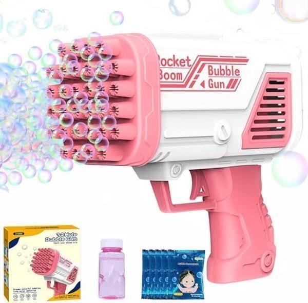 Plastic Bubble Gun for Boys and Girls