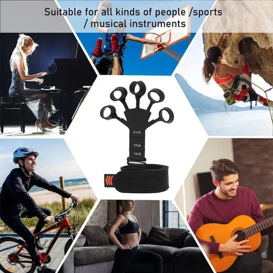 Portable For On-The-Go Use Finger Gripper