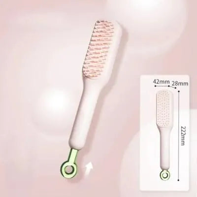 Self-Cleaning Anti-Static Massage Comb