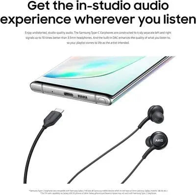 Wired Earphones Black