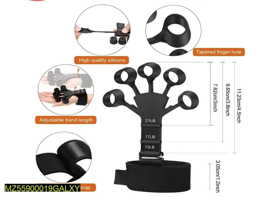 Portable For On-The-Go Use Finger Gripper