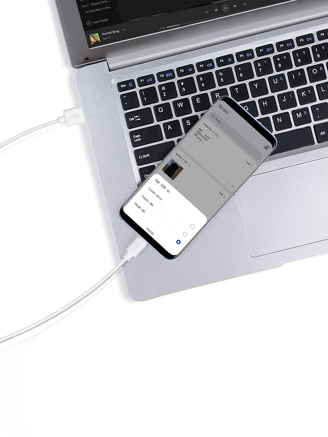 Infinix Original Fast Charger 10W / 18W – With Type C & Micro USB Cable – Android Fast Charging Adapter .