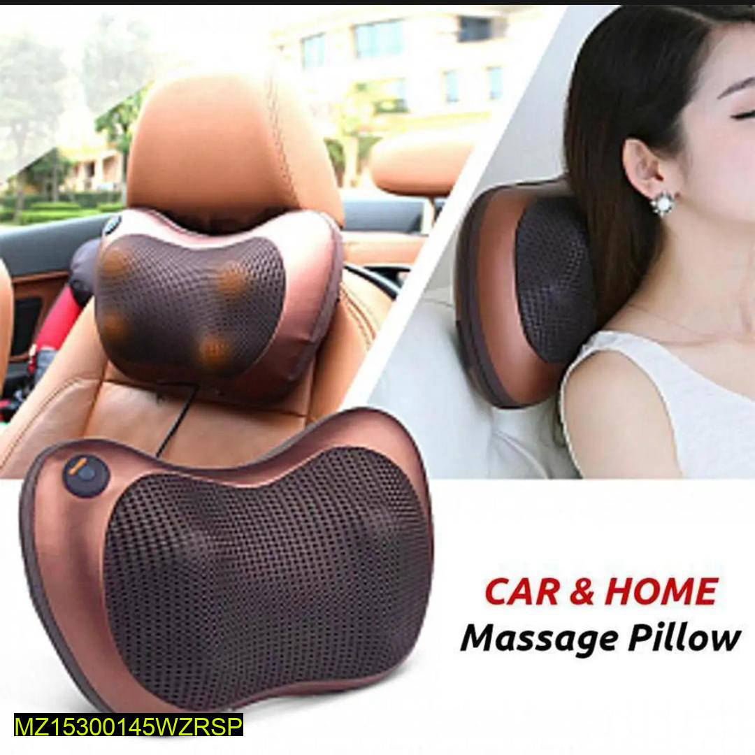 Electric neck massager pillow for back and shoulde