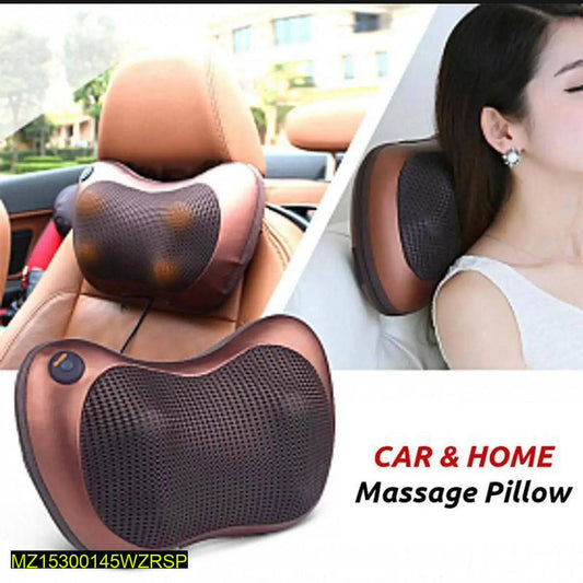 Electric neck massager pillow for back and shoulde