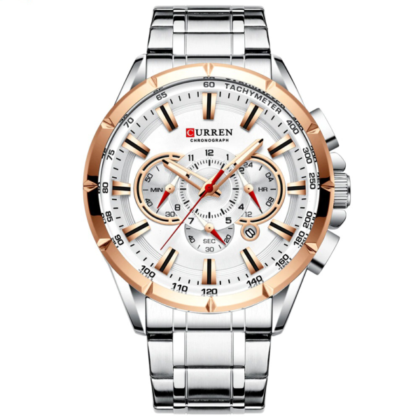 Reloj Curren 8363 Cronógrafo - Bronce - Imagen 3